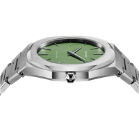 Armbanduhr D1 Milano Herr Moss Ultra Thin 40 mm in Stahl D1-UTBJ06 - D1-UTBJ06